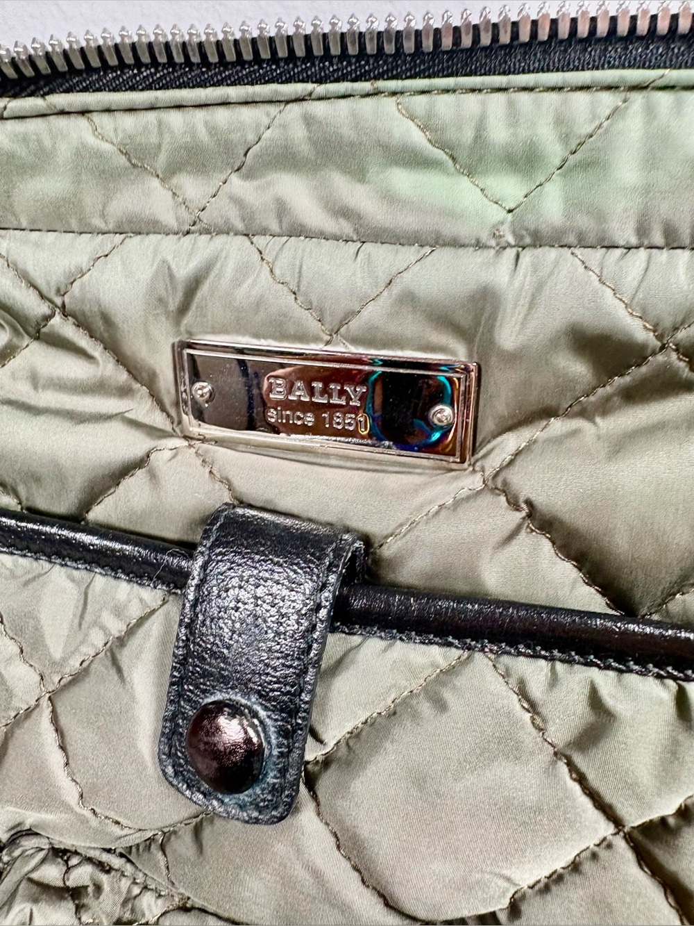 Bally Leather Weekender Case - Picture 9 of 13